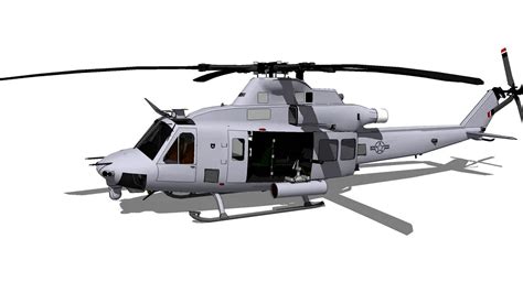 Bell Uh 1y Venom 3d Model