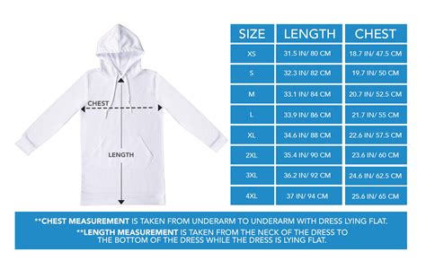 Sizing Chart Shozily