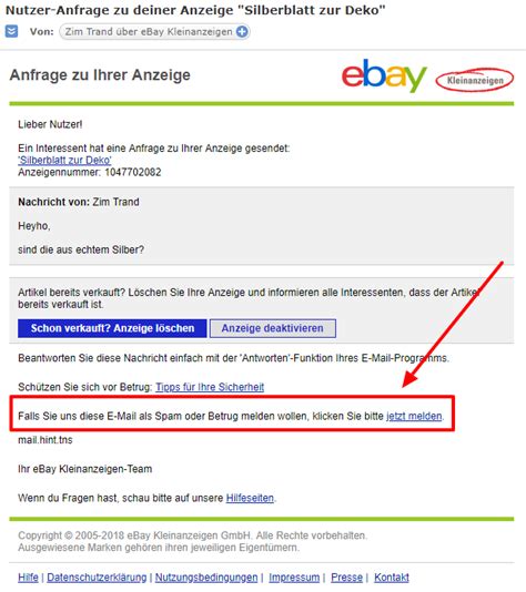 Wer bei ebay kleinanzeigen nach schnäppchen sucht, findet auch kuriose angebote. eBay-Kleinanzeigen: NUTZER MELDEN & blockieren » Anleitung