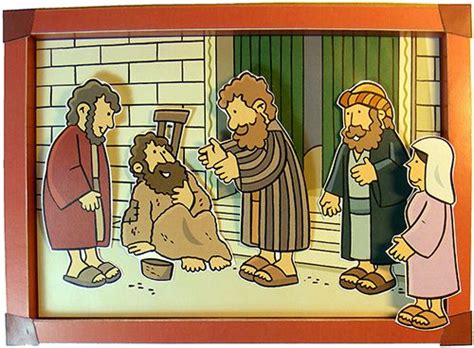 2 now a man who was lame from birth was being carried to the temple gate called beautiful, where he was put every day to beg from those going into the temple courts. Handelingen 2 en 3: de genezing van een lamme man ...