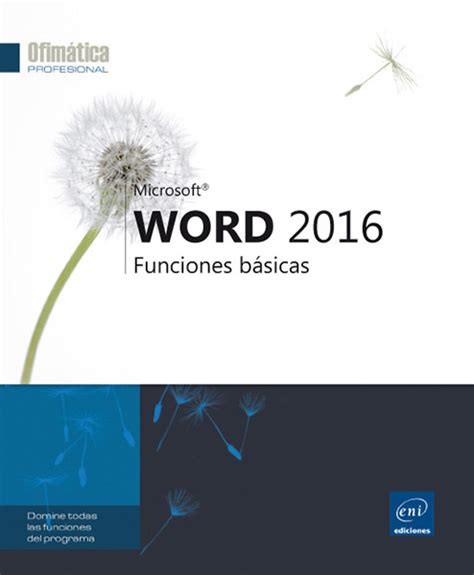 Libro Word 2016 Funciones Básicas