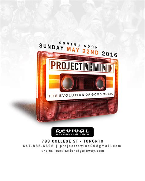 Project Rewind May 22nd
