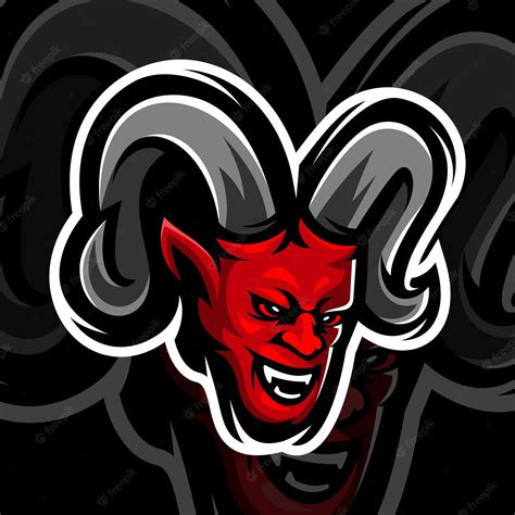 Premium Vector Red Devil Mascot