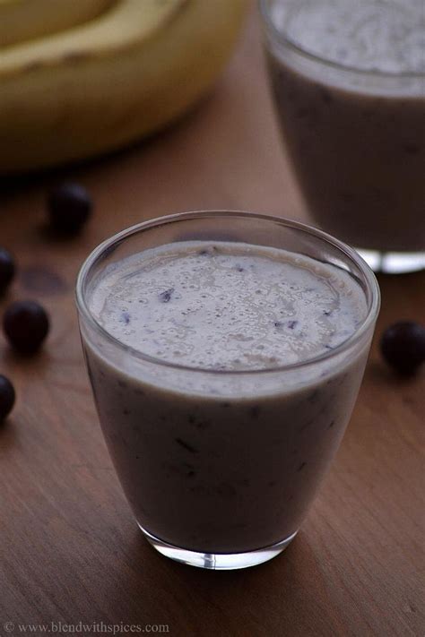 Banana Grape Smoothie Recipe How To Make Banana Grape Smoothie