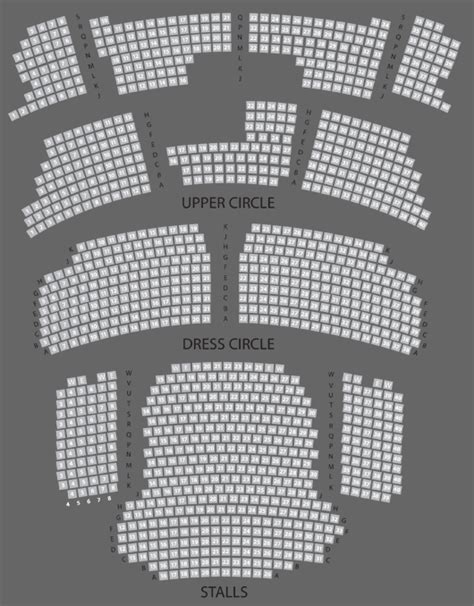 Kings Theatre Seating Chart With Seat Numbers Elcho Table