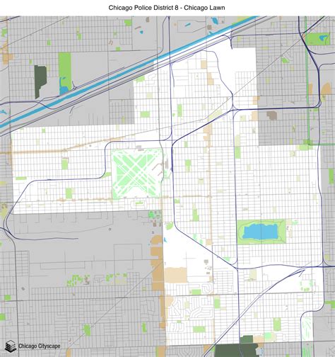 Map Of Building Projects Properties And Businesses In The District 8