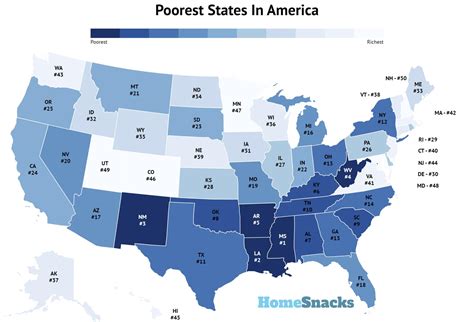 Top 30 Richest States In Usa Abiewkq