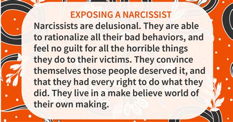 See more of narcissist quotes on facebook. Exposing a narcissist can have dangerous unintentional ...