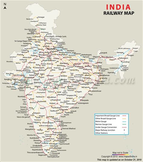 Indian Railways Map Enlarged View Artofit