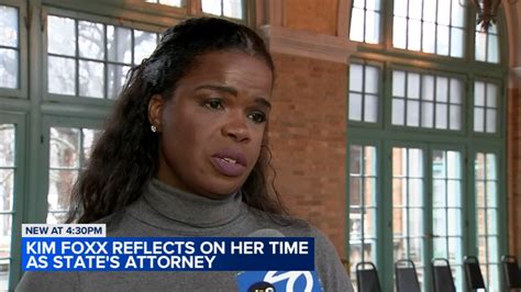 Kim Foxx Chicago Cook County States Attorney Talks About Future Reflects On Past In Last Year