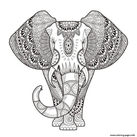Find more hard coloring page of animals pictures from our search. Elephant For Adult Hard Difficult Zen Anti Stress Animal ...