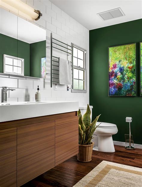 Green Bathroom Wall Decor Sbathnor