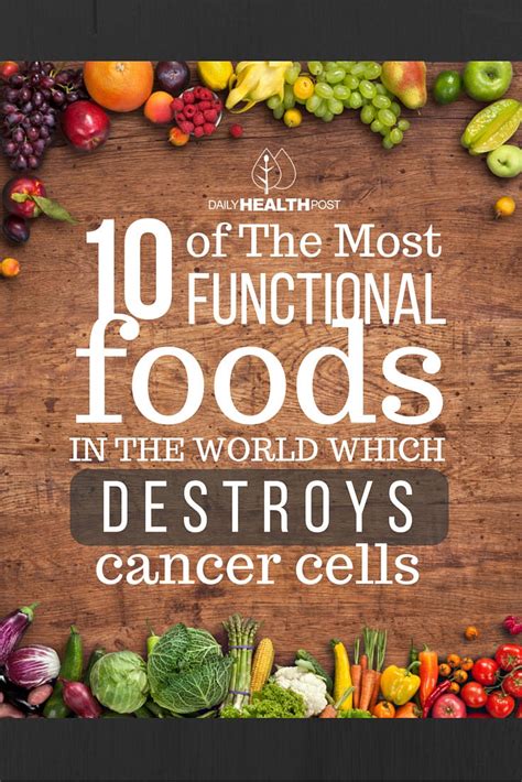 Top 10 Functional Foods That Kill Cancer Cells
