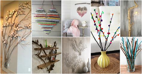 Stencil your way to sensational home decor. DIY Tree Branches Home Decor Ideas That You Will Love to Copy
