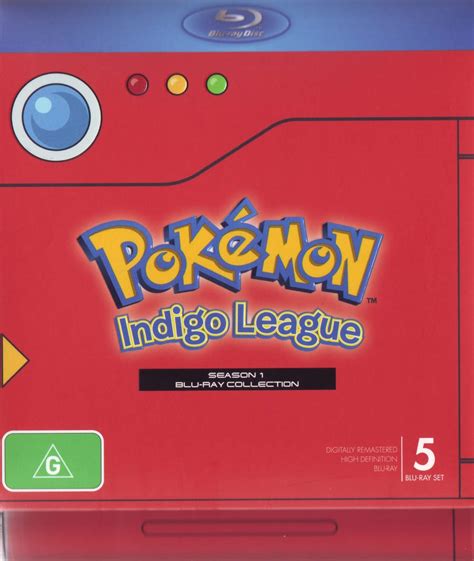 Pokemon Season 1 Indigo League Blu Ray Collection Region B Blu Ray