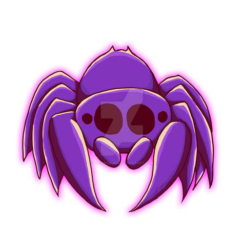 Purple Spider Sticker By Killerakuma On Deviantart