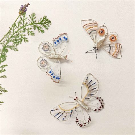 Wire Butterflies And Insects March 2023