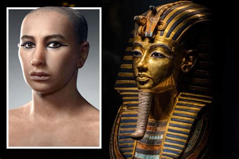 الكشف عن ملامح وجه توت عنخ آمون بالذكاء الاصطناعي صور المصري لايت