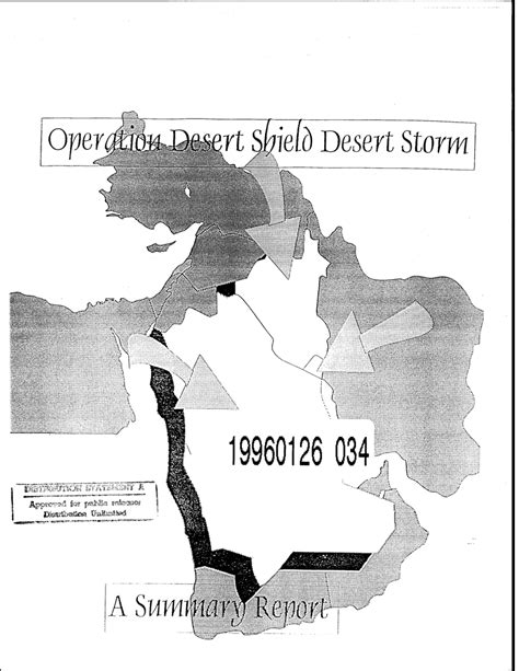 Pdf Operation Desert Shielddesert Storm A Summary Report
