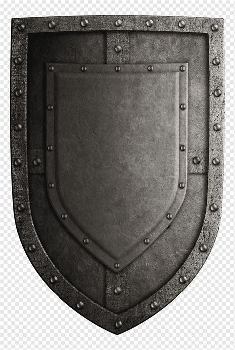 Gray Shield Illustration Middle Ages Crusades Shield Sword Weapon
