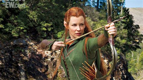 Hobbit Photo Of Evangeline Lilly As Tauriel Variety