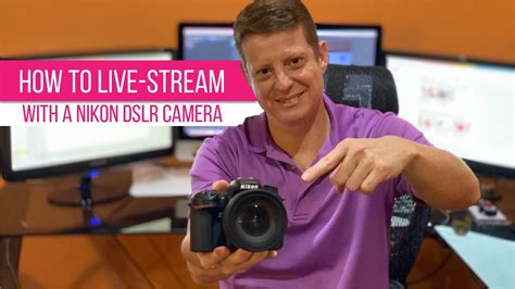 How To Live Stream With A Nikon Dslr Camera 2022 Youtube