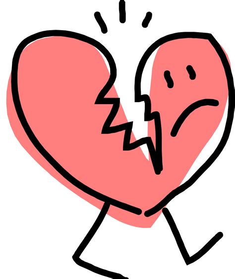 Cute Broken Heart Clipart Clip Art Library