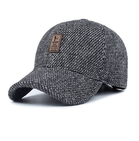 Streetwear Knitted Design Adjustable Buckle Baseball Cap In 2021 Hats