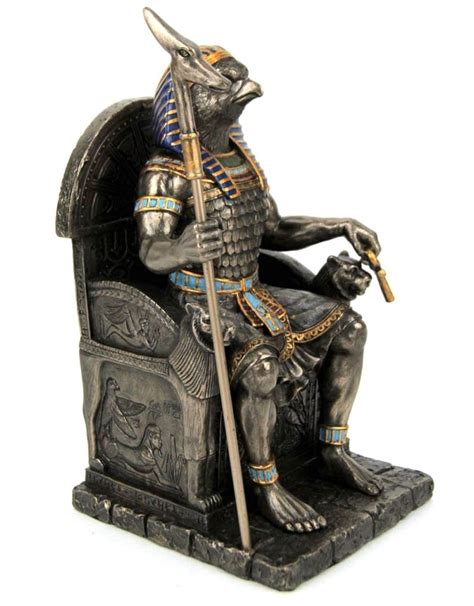 Egyptian God Horus On The Throne Veronese Design Boutique Trukado