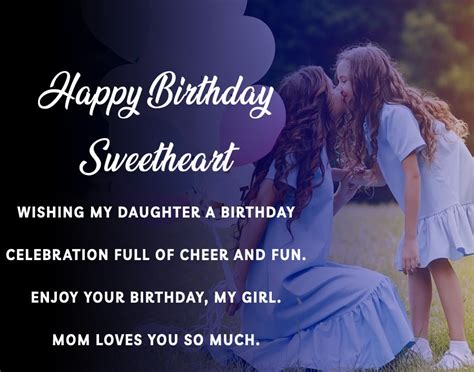 Birthday Wishes For Daughter From Mom