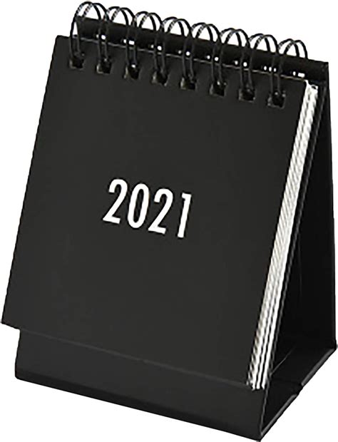 2021 Small Desk Calendar S Imple Solid Color Plan Book Mini