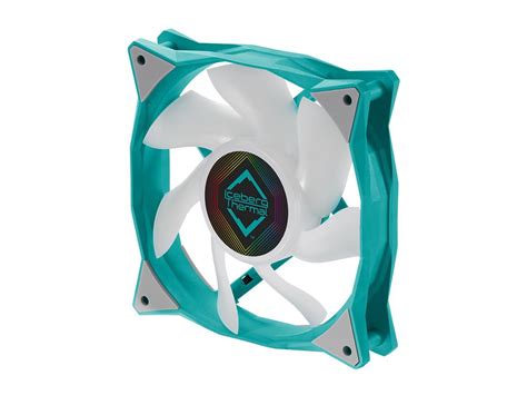 Iceberg Thermal Icegale Argb 120mm Pwm Case Fan Teal