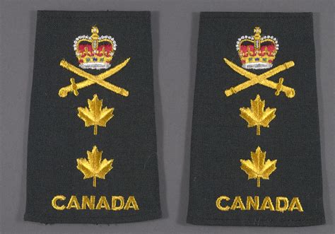 Insignia Rank Major General Canadian Armed Forces National Air And Space Museum