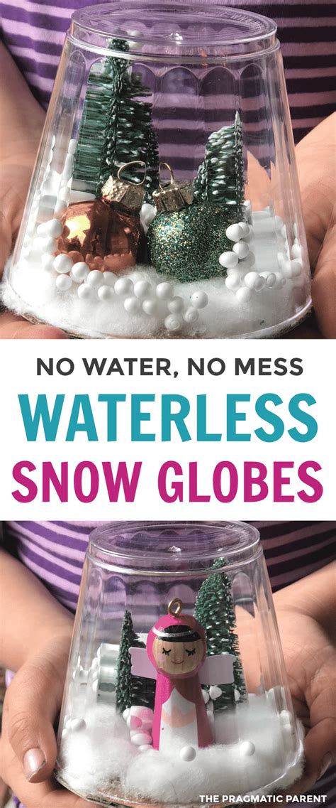 Diy Waterless Snow Globe Diy And Crafts