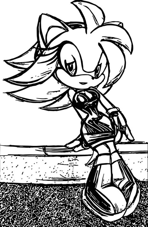 Sonic X Amy Coloring Pages Awesome Little Princess Amy Rose Coloring