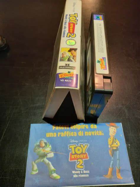 Vhs Toy Story 2 Woody E Buzz Alla Riscossa Aperta Eur 2490