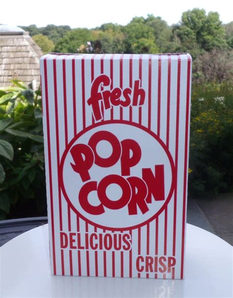 36 Retro Popcorn Box 125 Oz By Sweetpartyshop On Etsy
