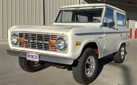 Rare Denver Broncos Edition 1975 Ford Bronco Barn Finds