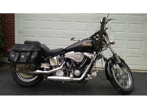 Thunder black comes with abs or without, but abs is standard across the fuel capacity 2001 Indian Scout 100 Motorcycles for sale