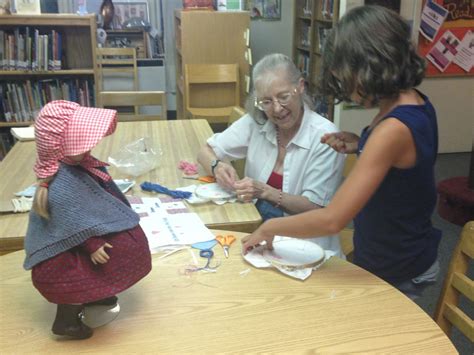 Beverly Barker Gives Final American Girl History Workshops At Butterfield The Highlands Current