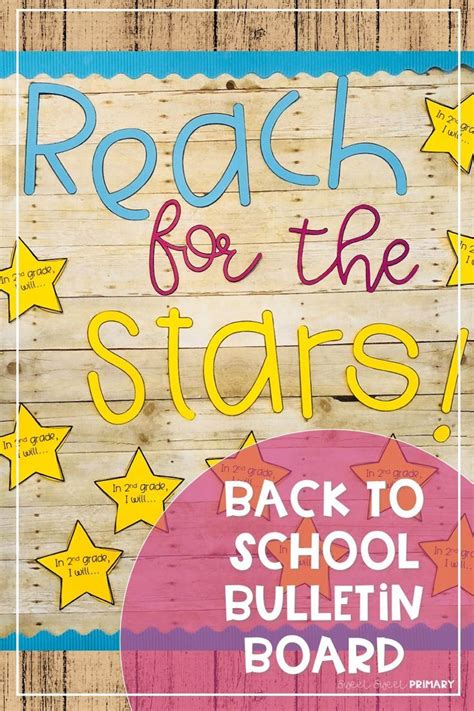 Reach For The Stars A Back To School Bulletin Board With Writing