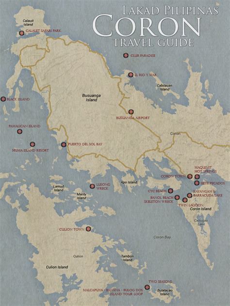 Coron Palawan Travel Guide Itinerary Budget Map Updated 2020