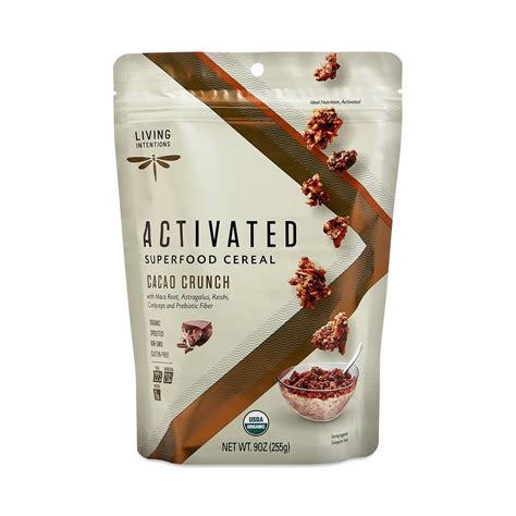 Our keto cereal recipe doesn't go soggy, it's one easy . Living Intentions Activated Superfood Cereal, Cacao Crunch
