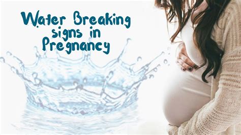 pregnant water break telegraph