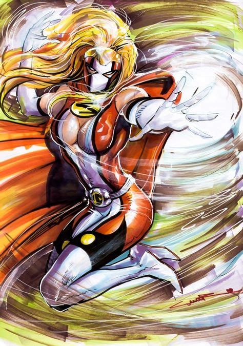 Sensor Girl Legion Of Superheroes Herois Super Herói