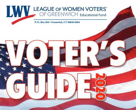 Lwv Greenwich Releases The 2020 Nonpartisan Voters Guide Greenwich