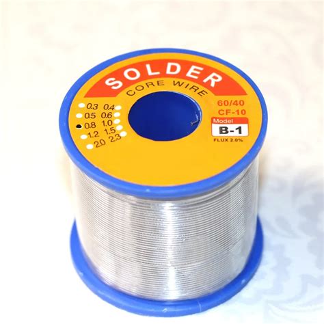 08mm Tin Solder Soldering Welding Iron Wire Lead Rosin Core 6040 500g