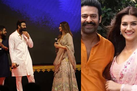 kriti sanon and prabhas are dating each other actress says she would marry prabhas if she get a