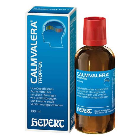 Dieses oft grundlose aufgeregtsein begleitet einige menschen permanent, bei anderen. Calmvalera Hevert Tropfen 100 ml Ihre günstige Online ...