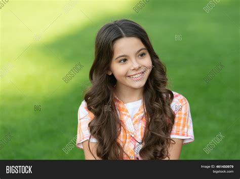 Curly Girl Outdoor Image And Photo Free Trial Bigstock